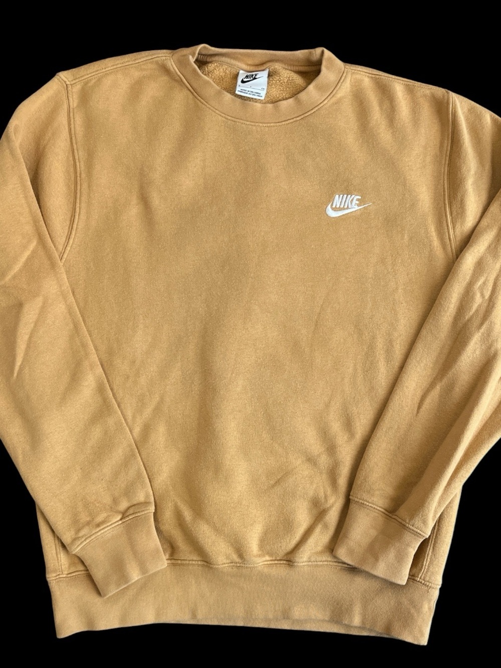 Nike Men's Small Ta Crewneck Sweatshirt with White Embroidered Logo Shipsameday